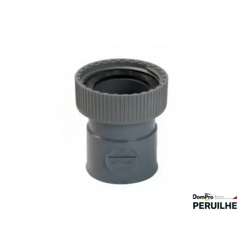 Douille femelle PVC 40/49 F50 à écrou | Peruilhe