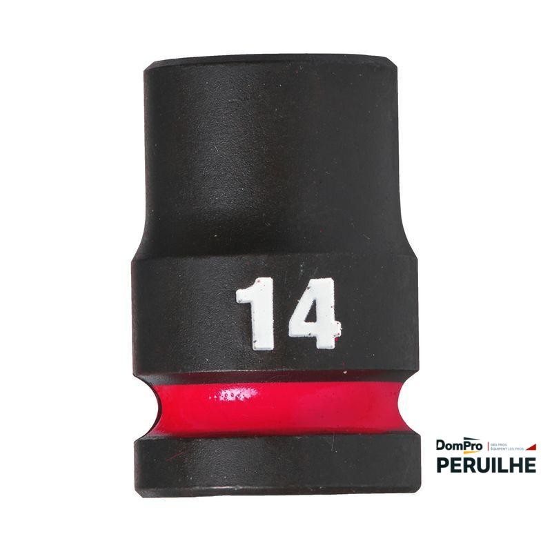 Douille Shockwave 1/2 HEX courte 14 mm | Peruilhe