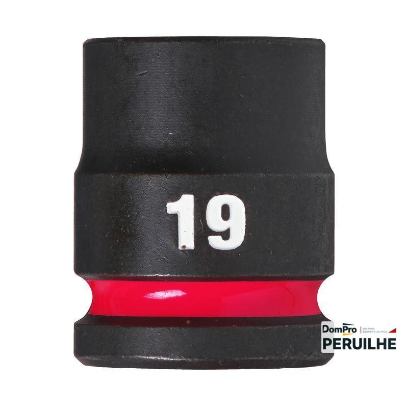 Douille Shockwave 1/2 HEX courte 19mm | Peruilhe
