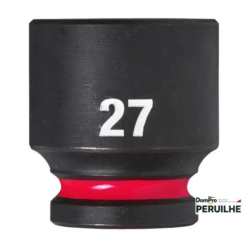 Douille Shockwave 1/2 Hex Courte 27 mm | Peruilhe