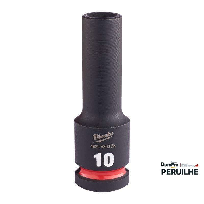 Douille Shockwave 1/2 Hex 10 mm longue | Peruilhe