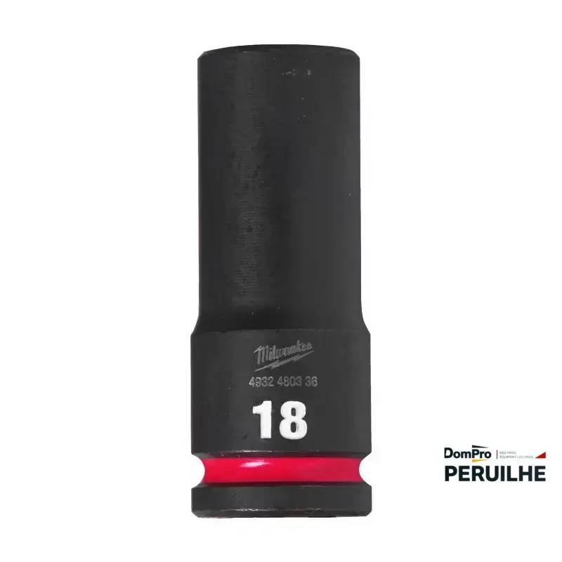 Douille Shockwave 1/2 Hex Longue 18mm | Peruilhe