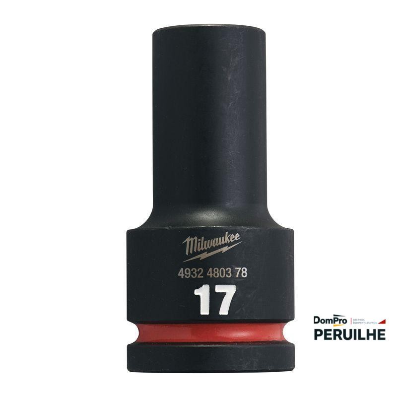 Douille Shockwave 3/4" Hex Longue 17 mm | Peruilhe