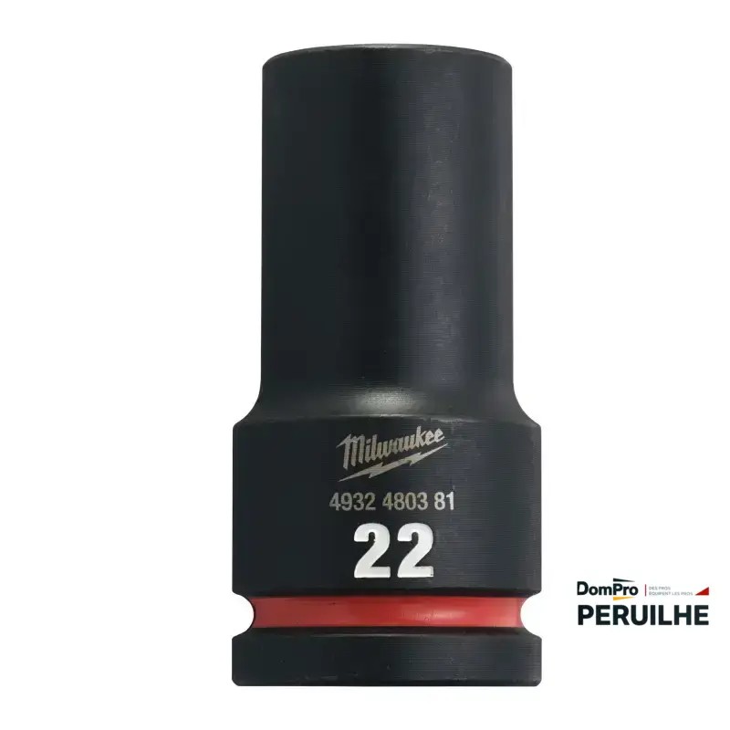 Douille Shockwave 3/4 Hex Longue 22 mm | Peruilhe