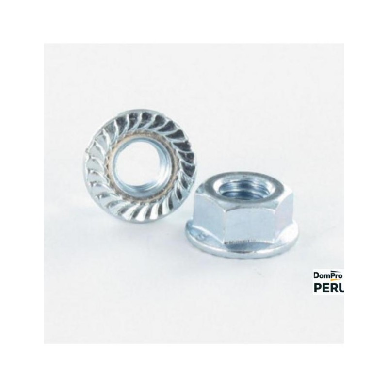 Écrou à embase crantée M14 au cent | Peruilhe