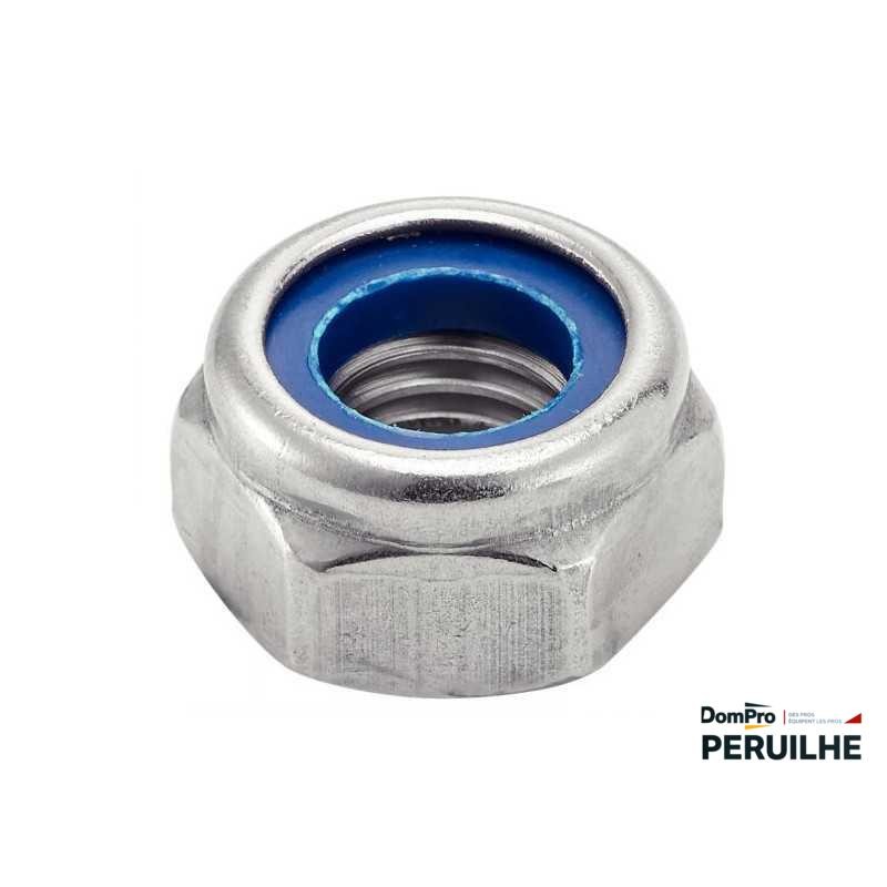 Écrou frein inox A2 M10 boîte 100 | Peruilhe