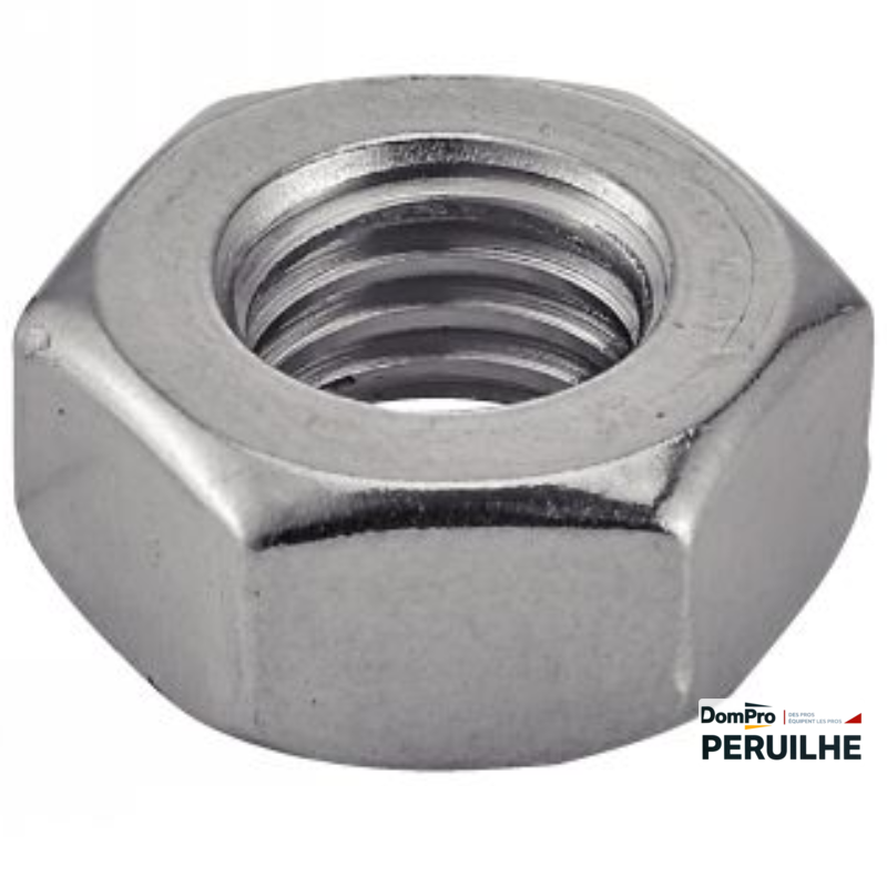 Écrou inox hexagonal M22 DIN 934 A2 | Peruilhe