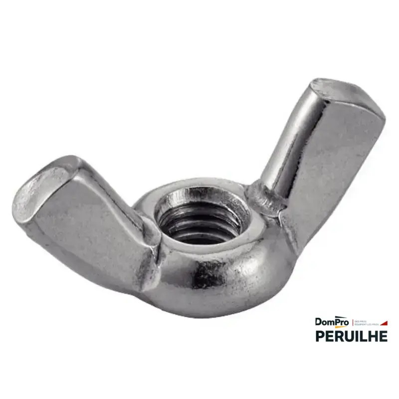 Écrou oreille inox M4 au cent | Peruilhe