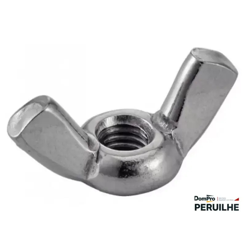 Écrou oreille inox M5 prix au cent | Peruilhe