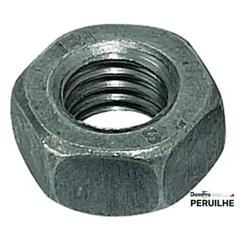 Écrous H 8.8 acier zingué blanc | Peruilhe