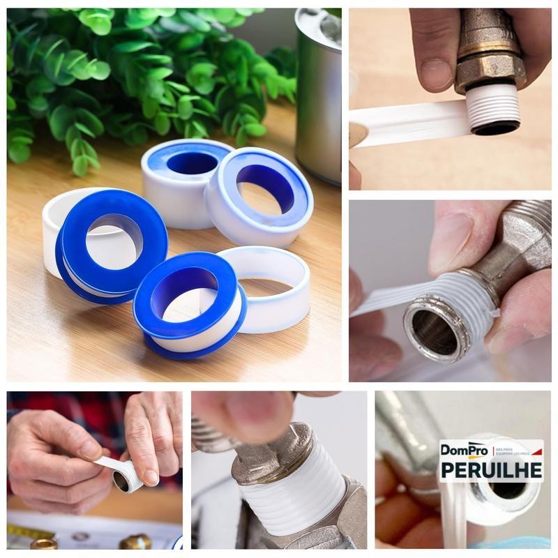 Bague isolante téflon TIG 9/20 lot 10 Peruilhe
