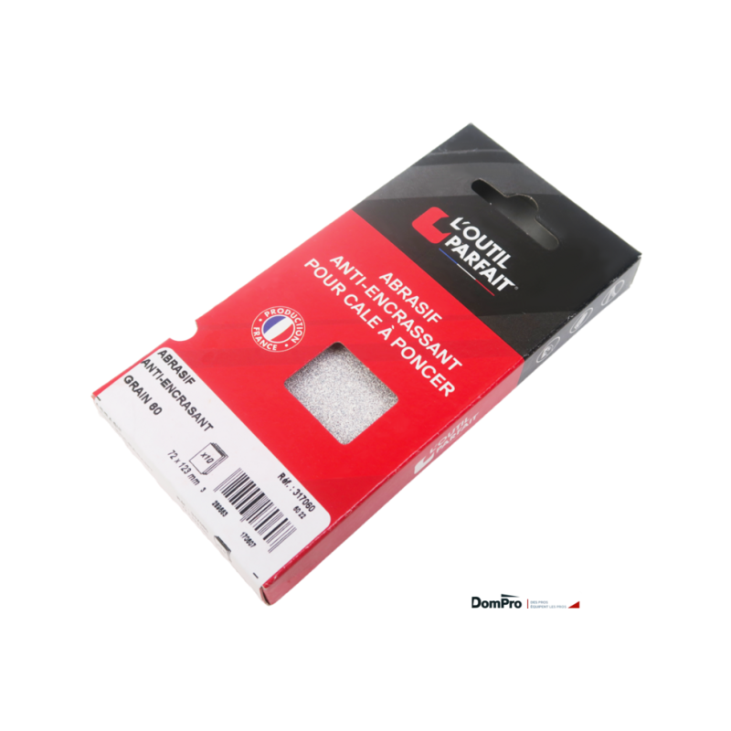 Garnitures abrasives grain 40 anti-encrassant | Peruilhe