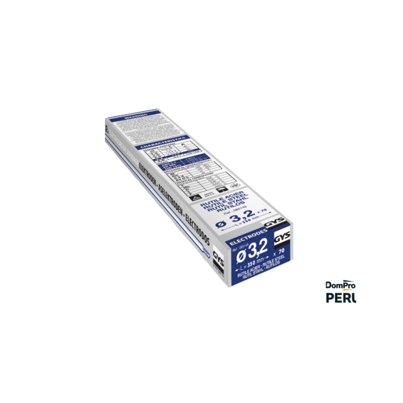 Électrode acier 3,2 x 350 mm 50 pcs | Peruilhe