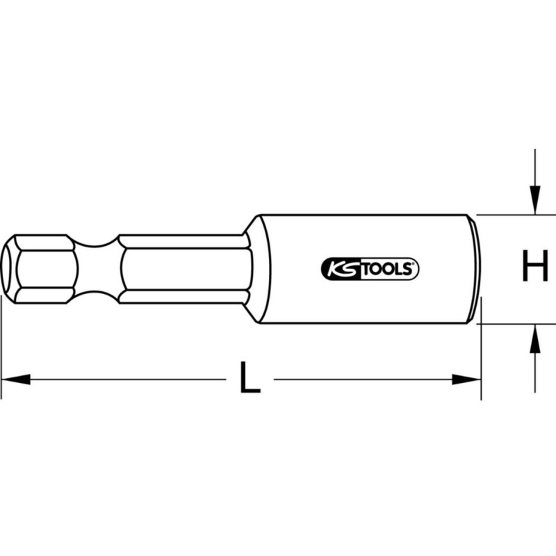 Embout pour goujon 1/4" M6 | Peruilhe