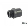 Embout PVC pression femelle 50 mâle 63 PN16 | Peruilhe