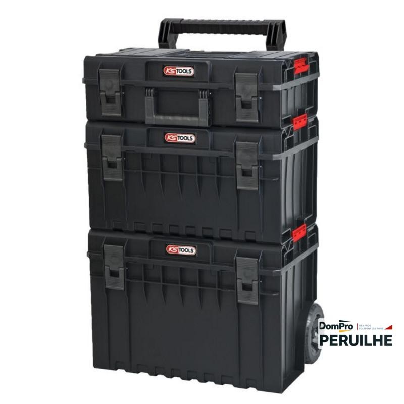 Ensemble 3 caisses SCM avec trolley | Peruilhe