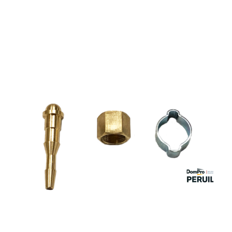 Ensemble douille D6 écrou M12x100G | Peruilhe