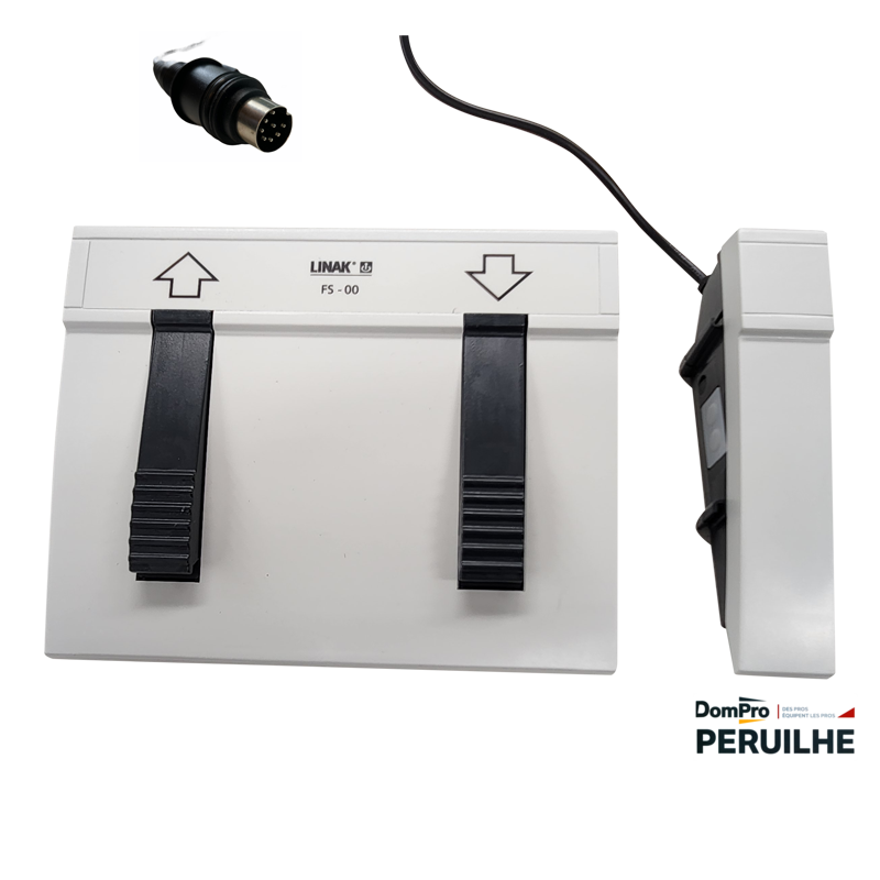 Ensemble pédale commande pied | Peruilhe