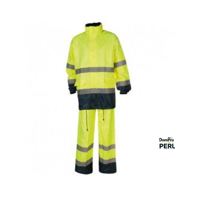 Ensemble pluie HV jaune/marine XL | Peruilhe