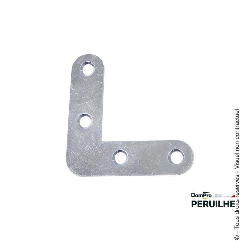 Équerre cadre plate 40 x 40 mm | Peruilhe