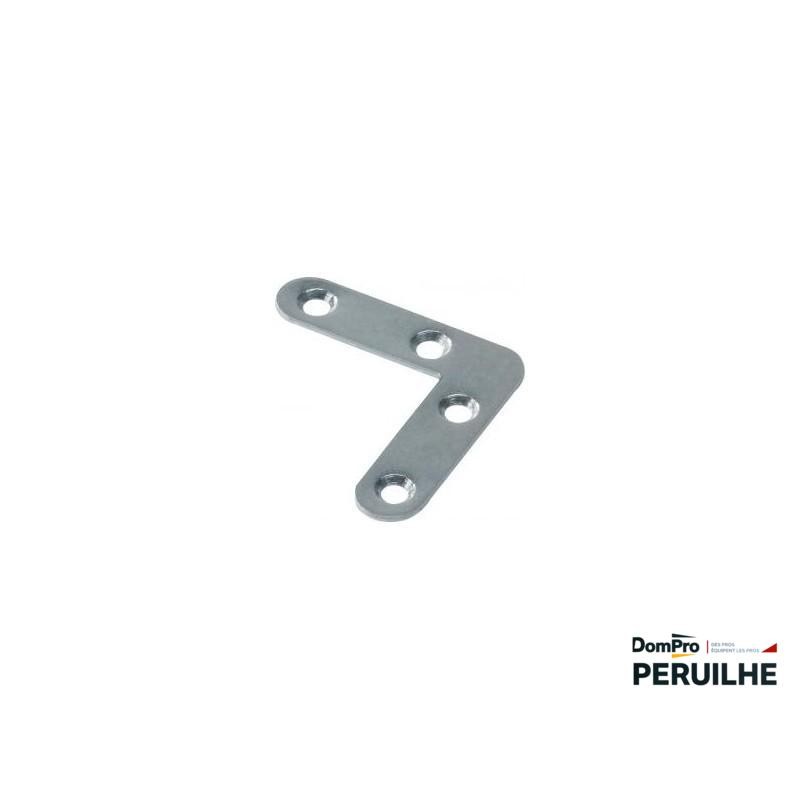 Equerre cadre plate 80 mm | Peruilhe