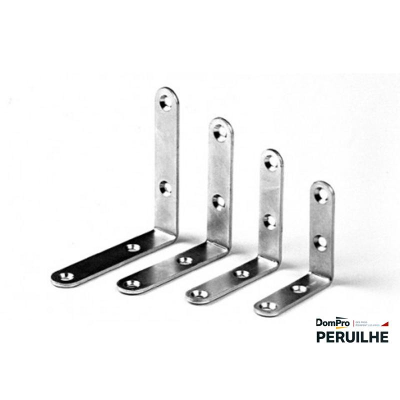 Équerre de chaise acier zingué 30 mm | Peruilhe