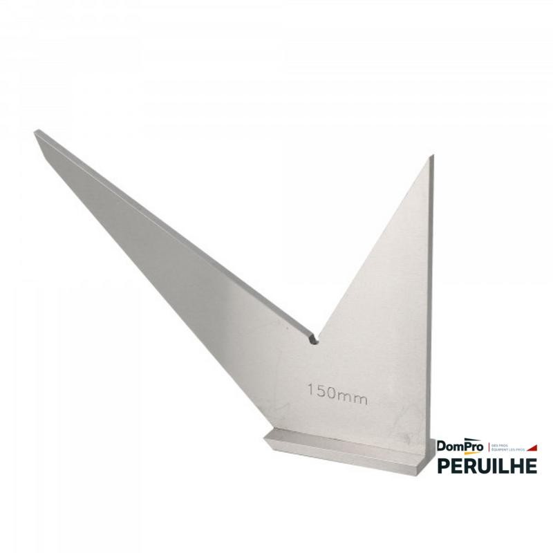 Équerre double onglet 150 mm | Peruilhe