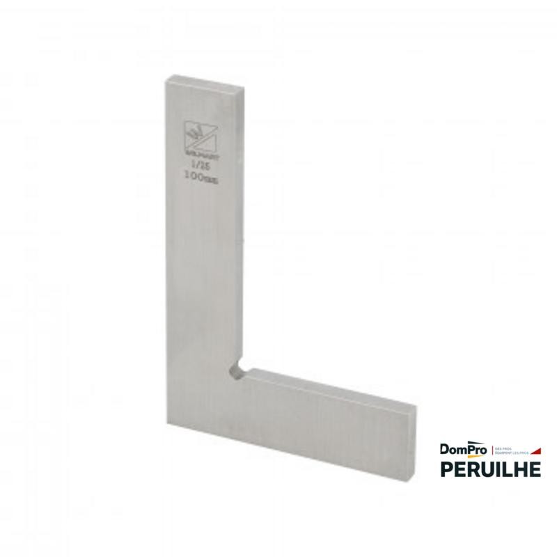 Équerre mécanicien 100 mm 1/25 DIN875 | Peruilhe