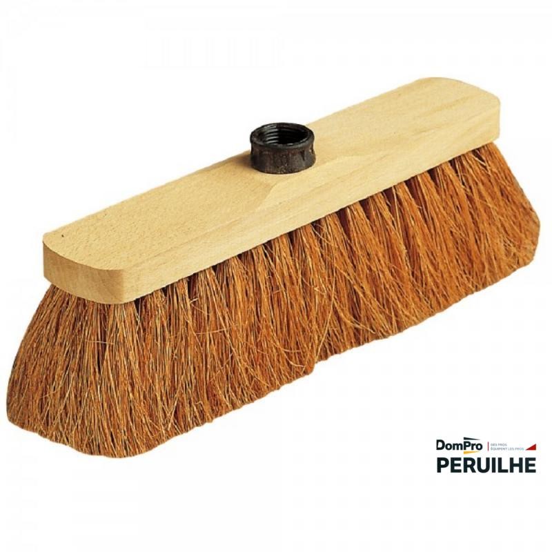 Balai coco 60 cm douille métal | Peruilhe