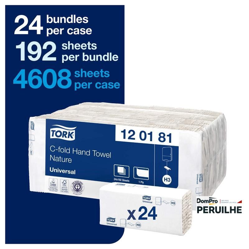 Essuie main plié (192) Tork Universal | Peruilhe