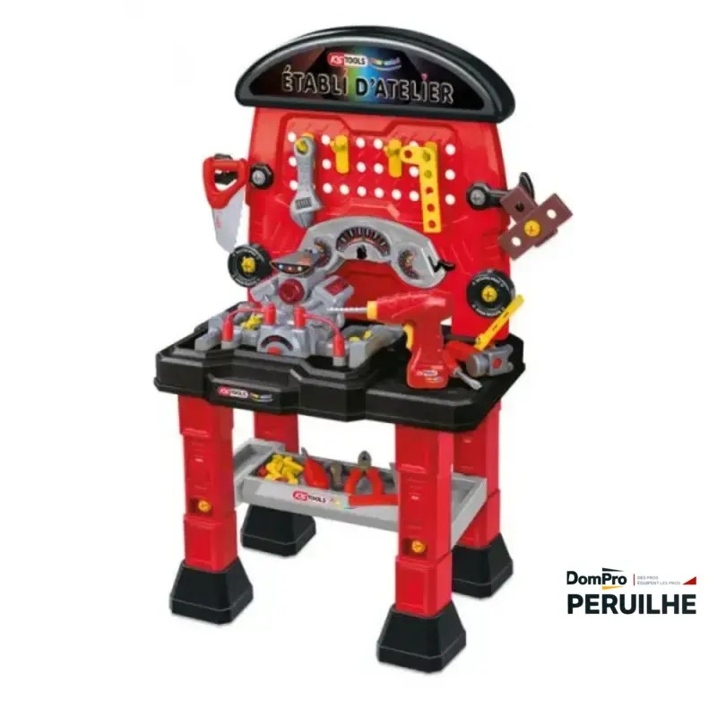 Établi d'atelier pour enfants 78 pcs | Peruilhe