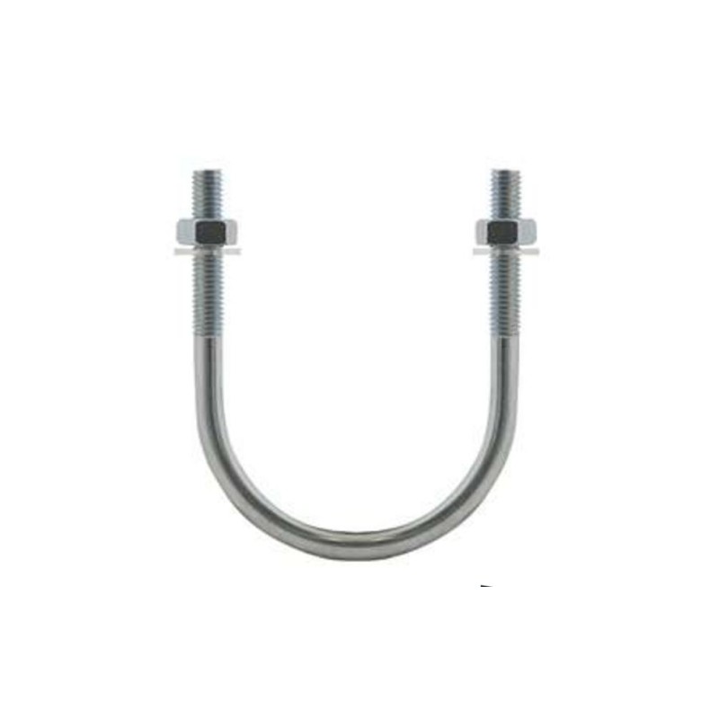 Étrier zingué écrous montés 168 Peruilhe