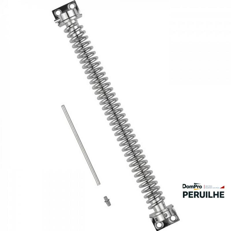 Ferme porte ressort L280 nickelé | Peruilhe