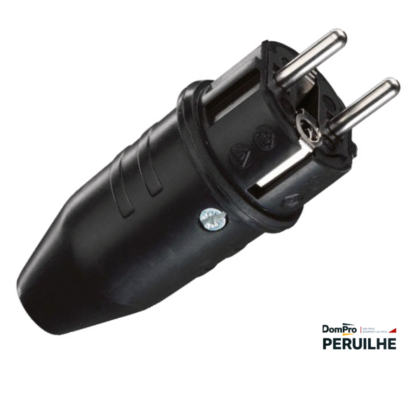 Fiche électrique mobile 2P+T IP44 | Peruilhe