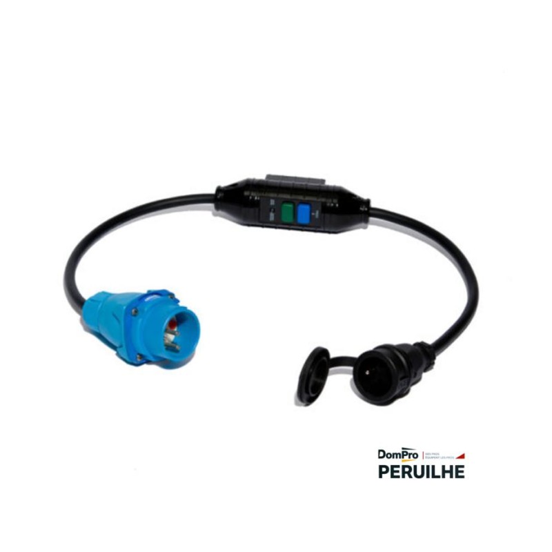 Prolongateur différentiel 16A 30mA NF | Peruilhe