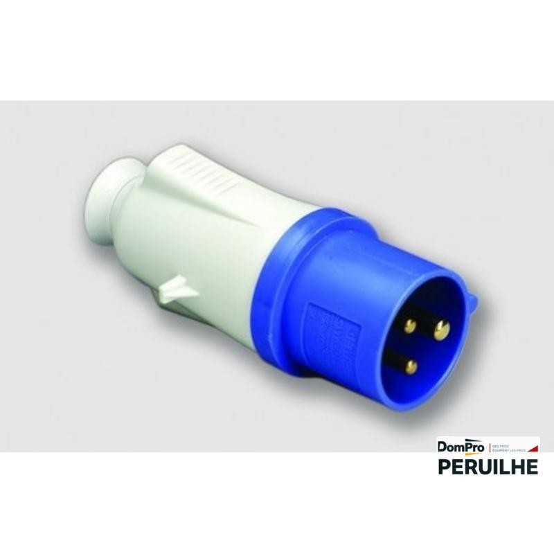 Fiche mâle IEC IP44 32A 2P+T 230V | Peruilhe