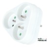 Fiche Triplite 2P+T 16A blanc | Peruilhe