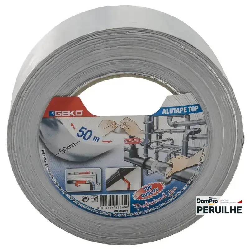 Ruban adhésif aluminium 50 mm x 5 m | Peruilhe