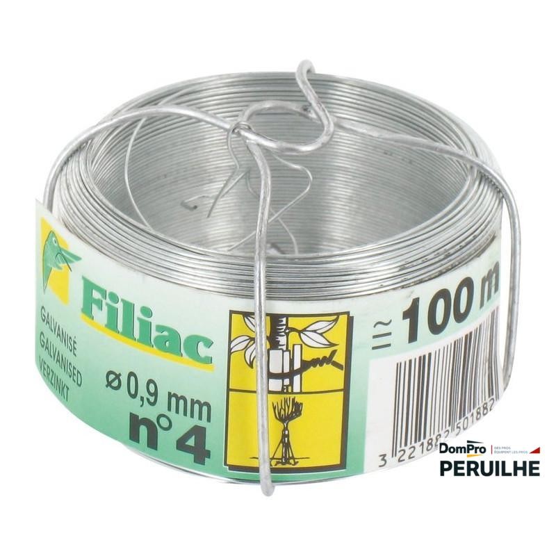 Fil galva N.4 0.9mm 50m | Peruilhe
