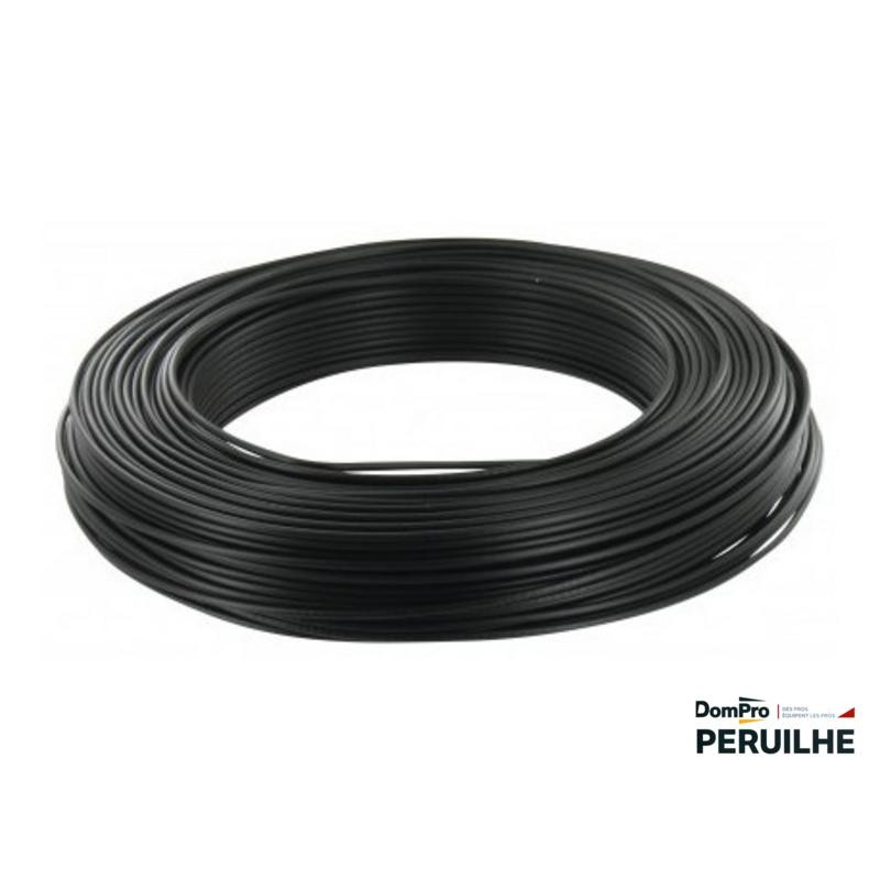 Fil rigide HO7 V-U 1.5 mm² 100 m noir | Peruilhe