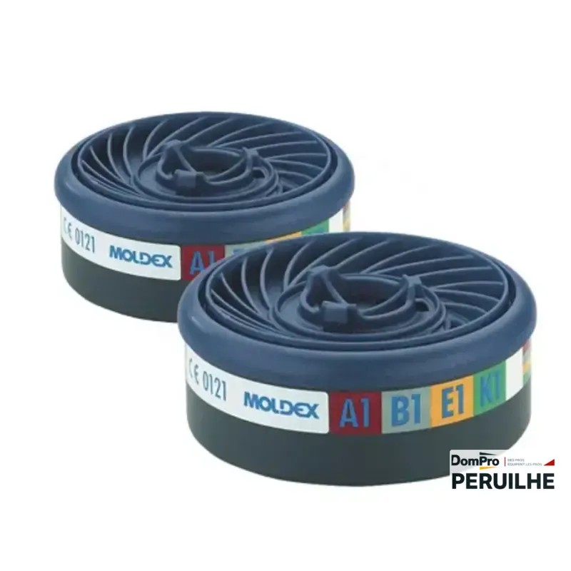 Filtre anti-gaz A1B1E1K1 paire - Peruilhe