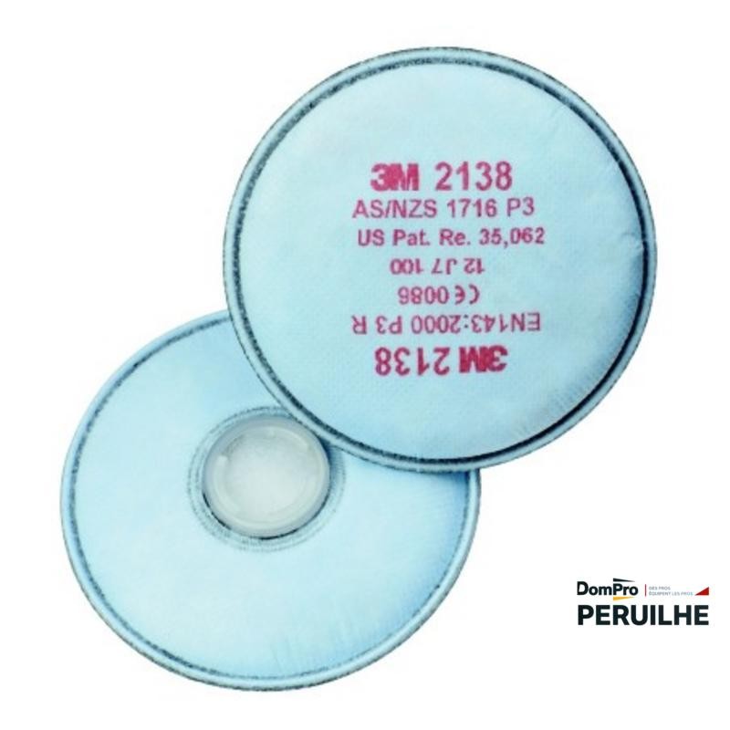 Filtre poussières P3 2138 3M | Peruilhe
