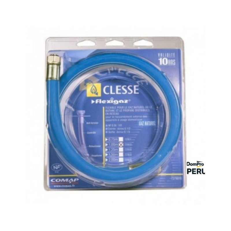 Flexible gaz 1,50 m naturel | Peruilhe