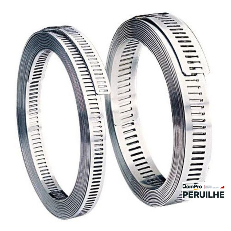 Serflex Collier bande ajourée 8 mm | Peruilhe
