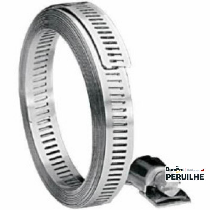 Kit bande sans fin inox 8 mm + 8 têtes | Peruilhe
