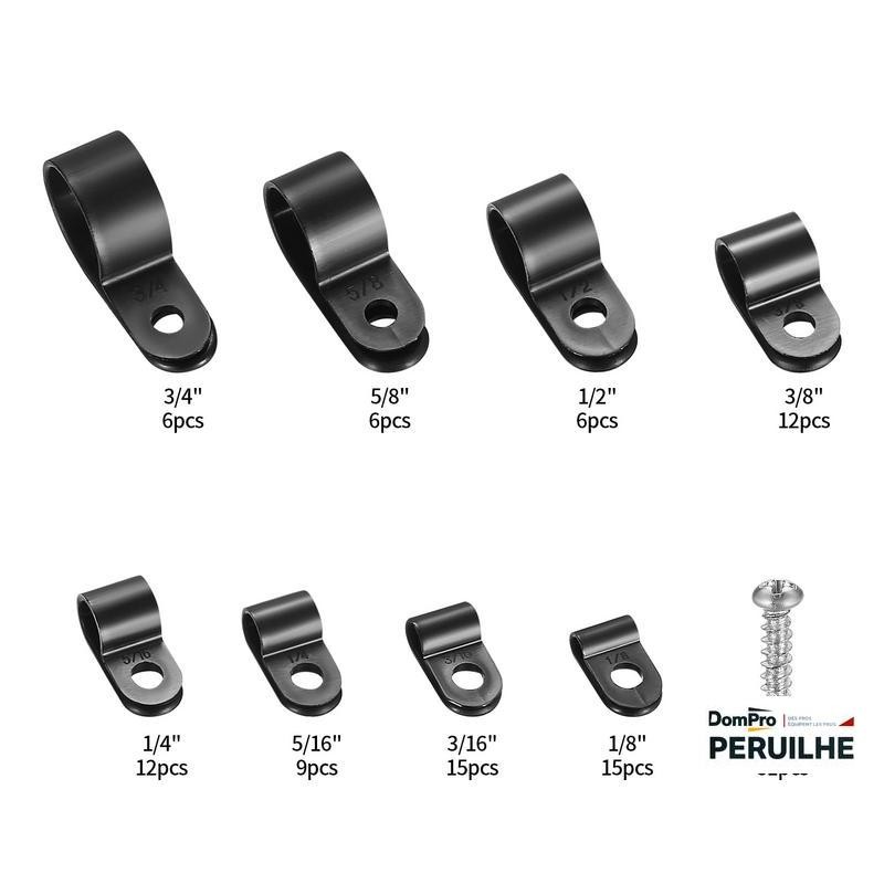 Clip bord de tôle acier ressort 2-4 mm | Peruilhe