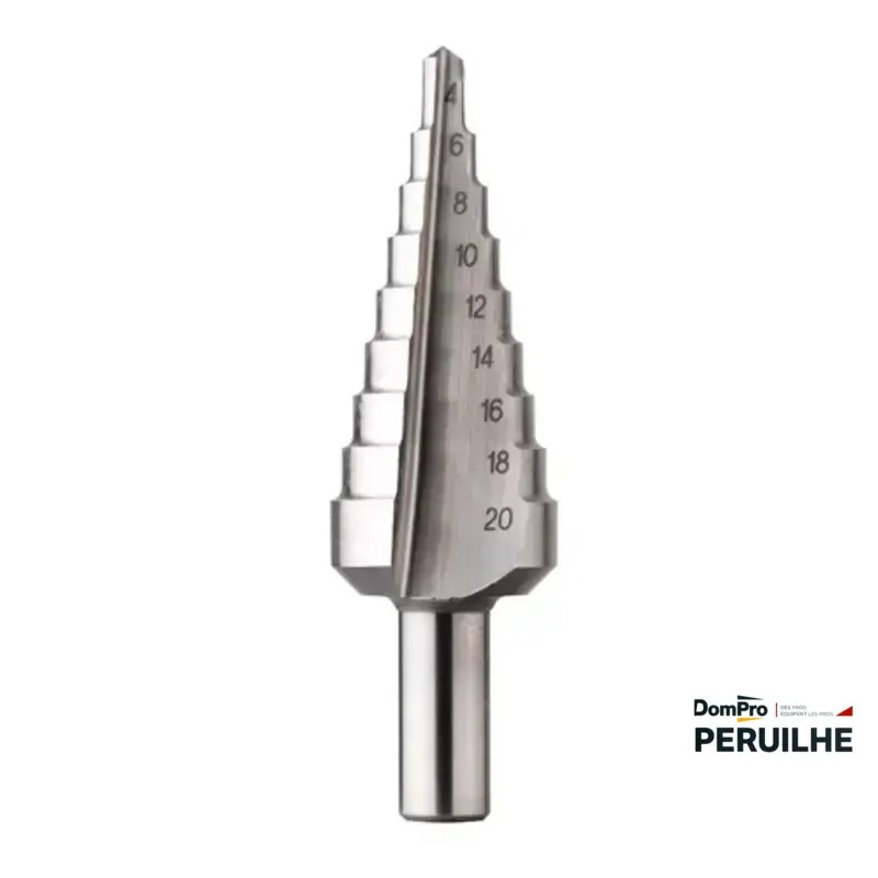 Foret métal HSS pointe étagée D6 | Peruilhe