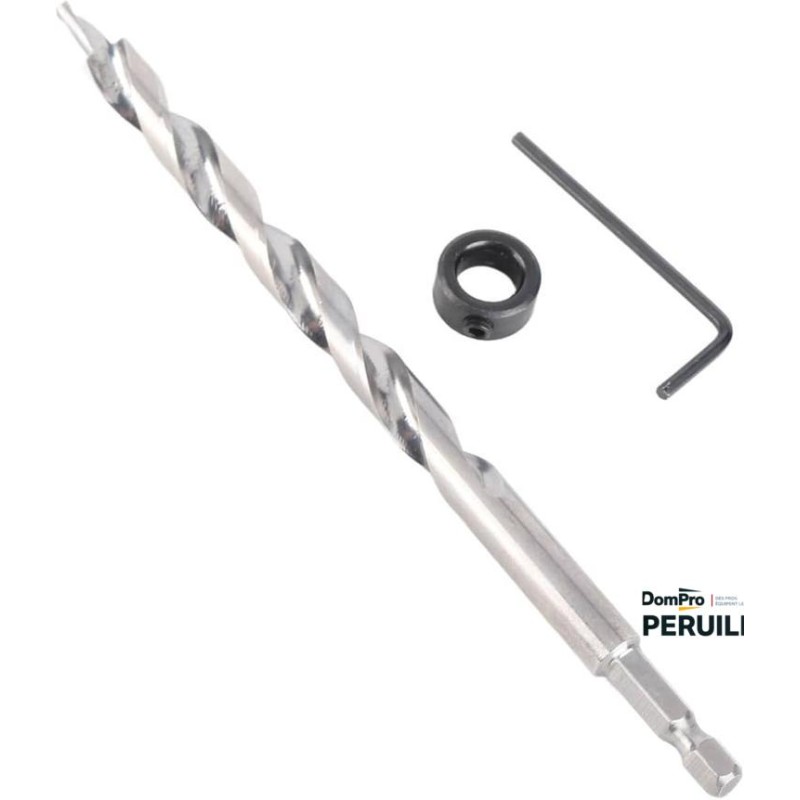 Foret métal HSS pointe étagée 9.5 mm | Peruilhe