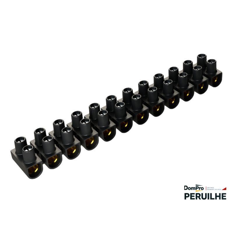 Barrette de connexion 12 plots 25mm² 100A | Peruilhe