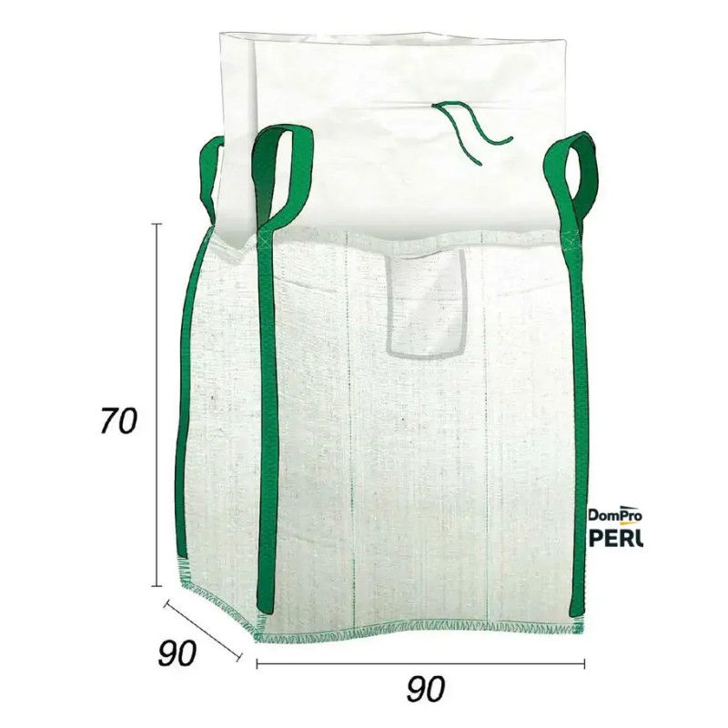 Big Bag 1,2 m³ avec jupe de fermeture | Peruilhe